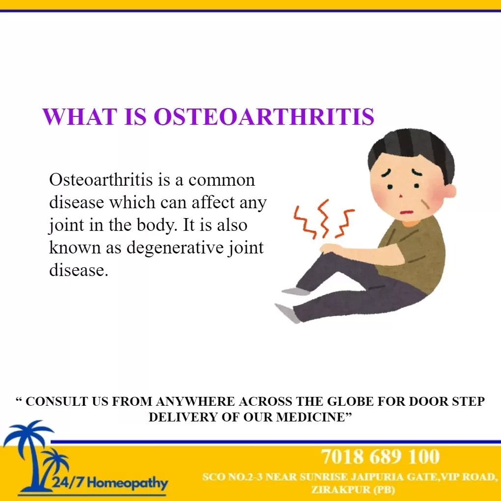 Osteoarthritis Homeopathic Medicine and Treatment in Zirakpur