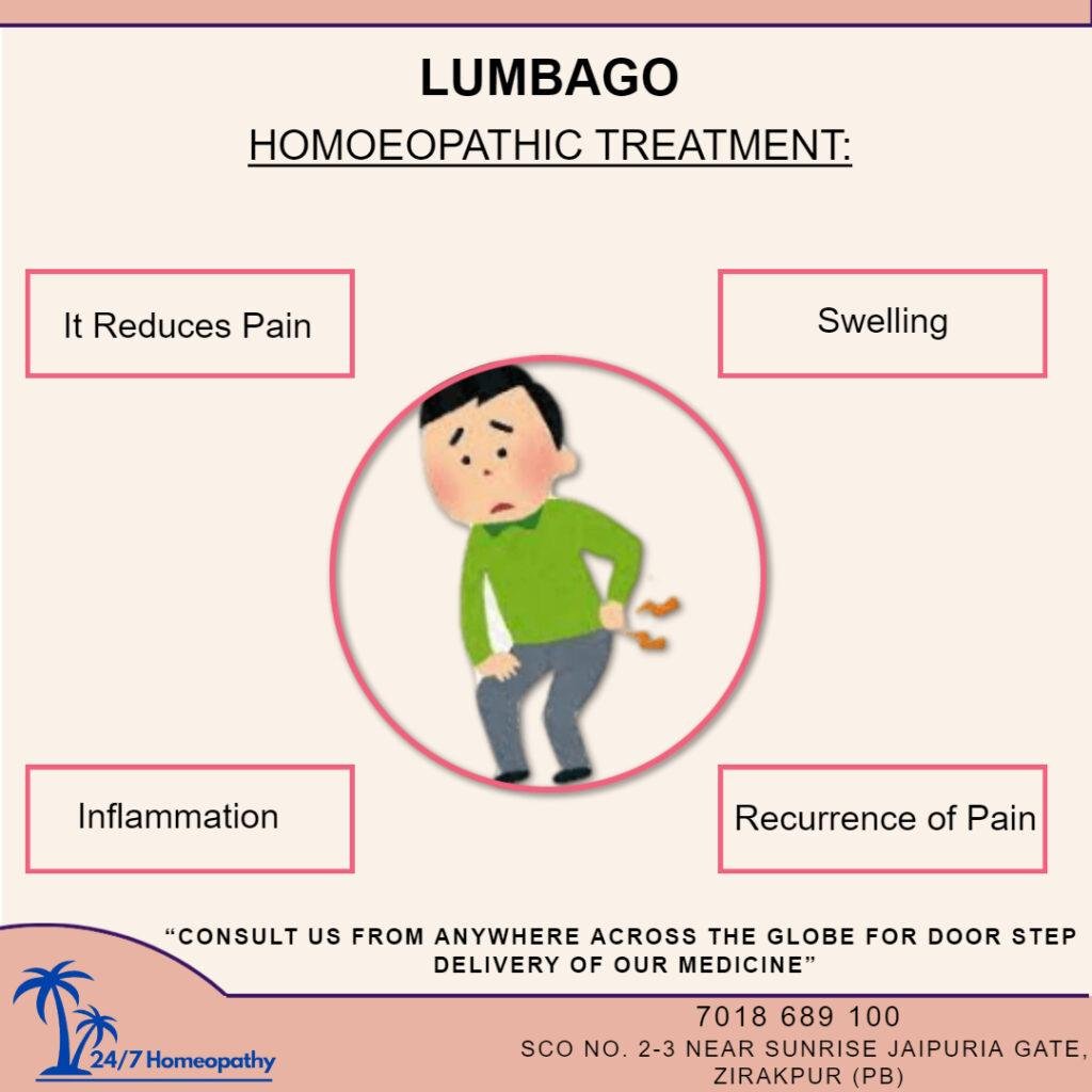 Lumbago homeopathy treatment in Zirakpur