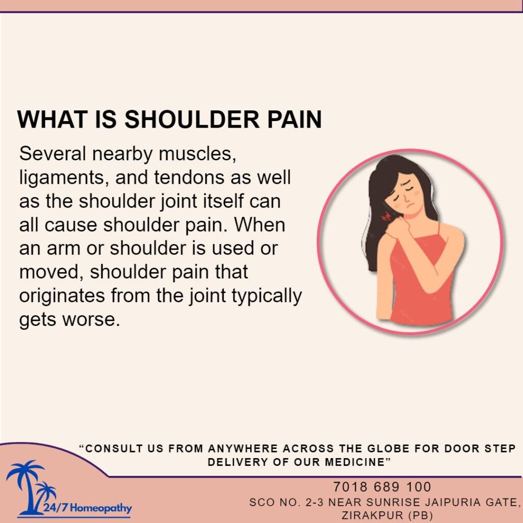 Shoulder Pain Homeopathic Medicine and Treatment in Zirakpur