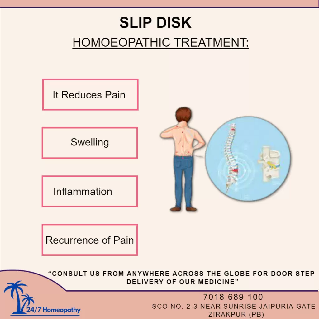 slip disc homeopathy treatment in zirakpur punjab