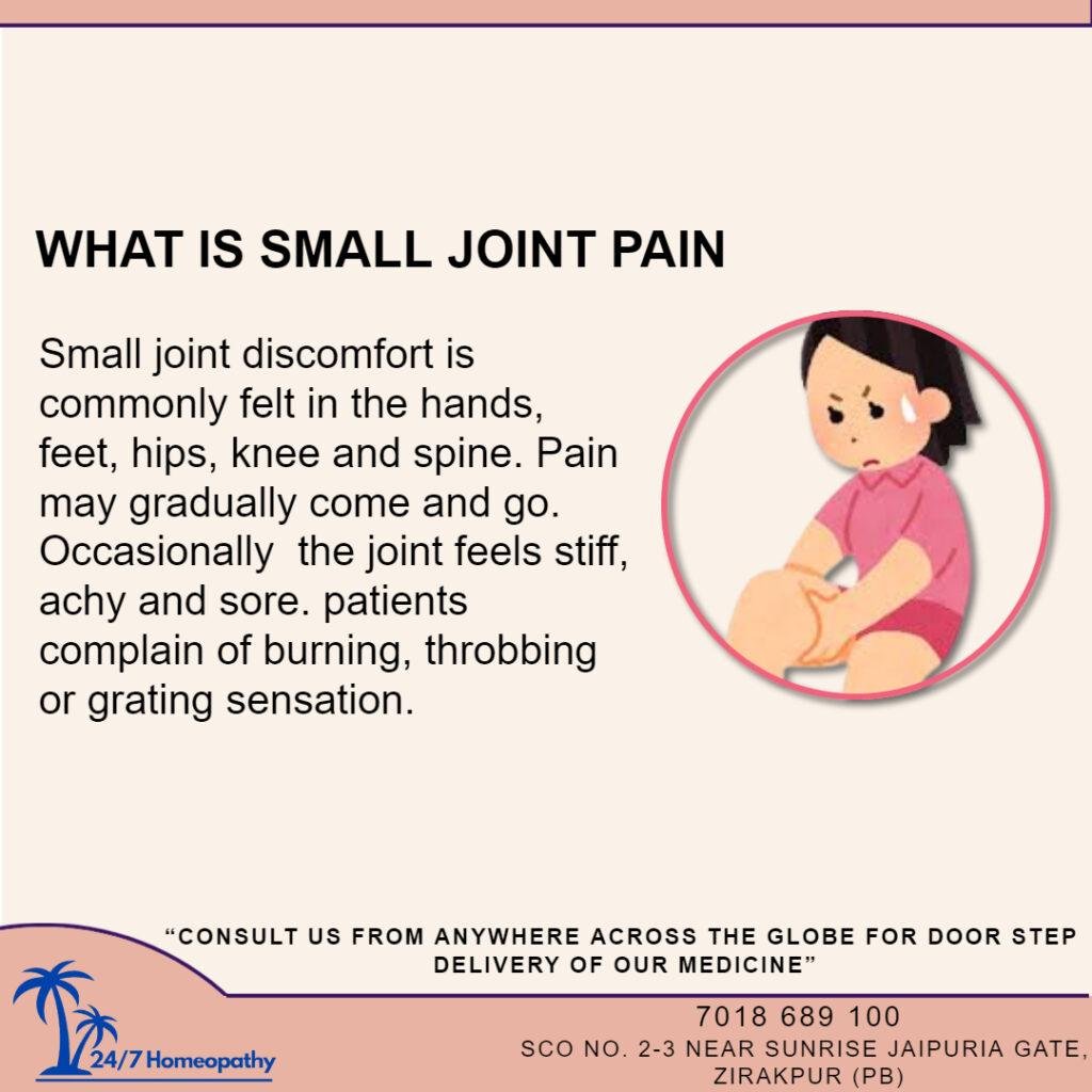 Small Joint Pain Homeopathic Medicine and Treatment