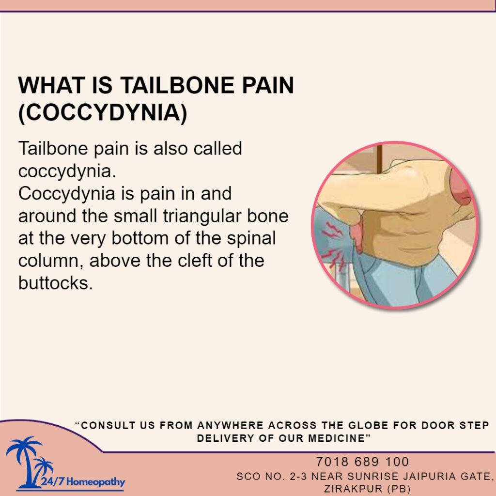 Coccyx Tailbone Pain Homeopathic Medicine 