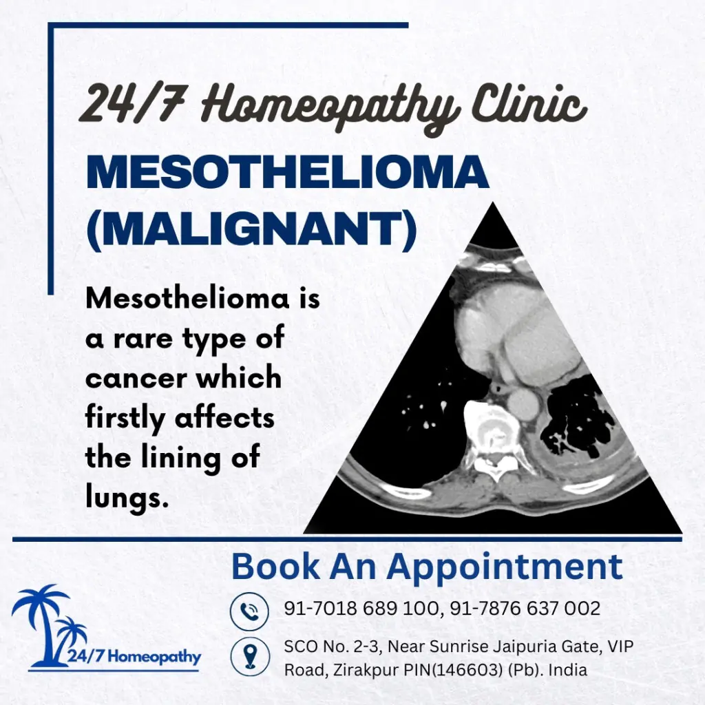 MESOTHELIOMA homeopathy treatment in zirakpur