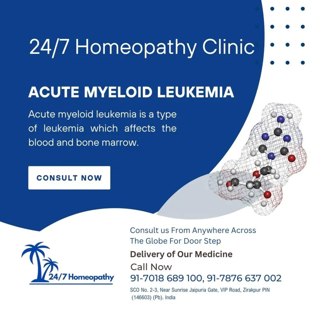 ACUTE MYELOID LEUKEMIA HOMOEOPATHIC TREATMENT IN ZIRAKPUR