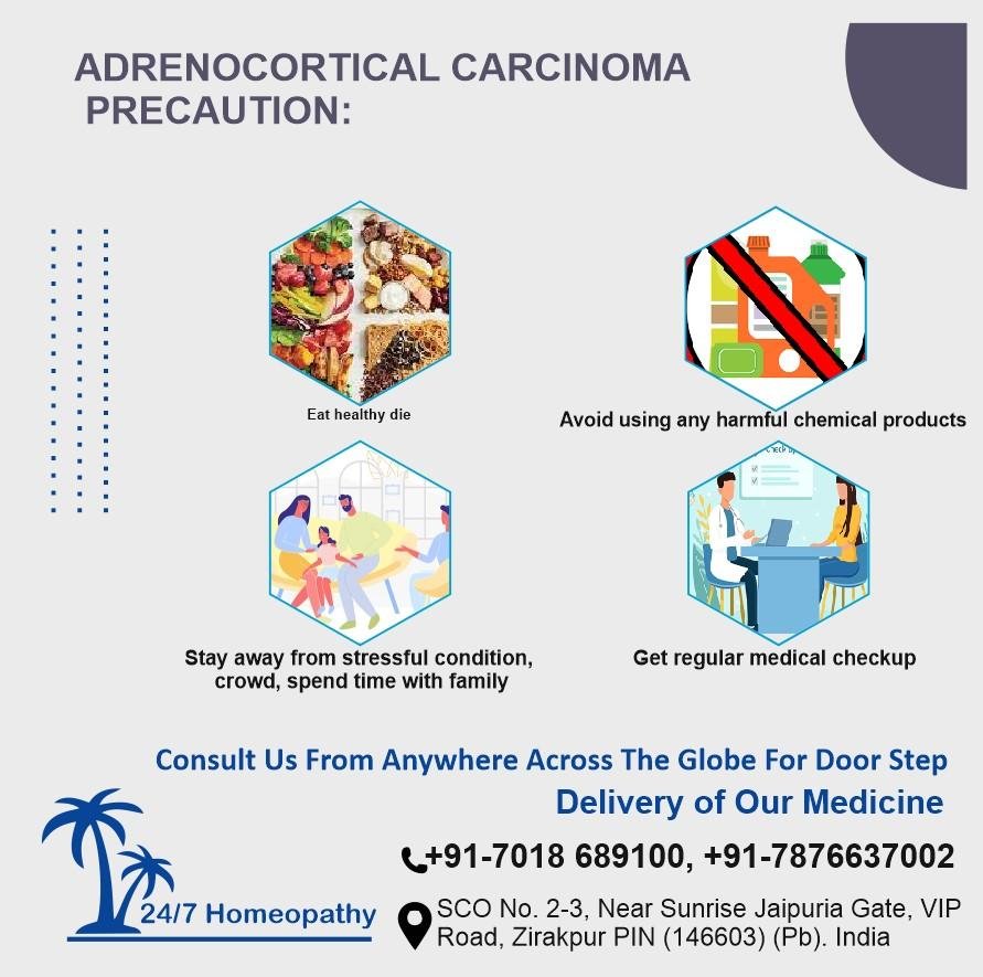 Adrenocortical carcinoma precautions and homeopathy treatment