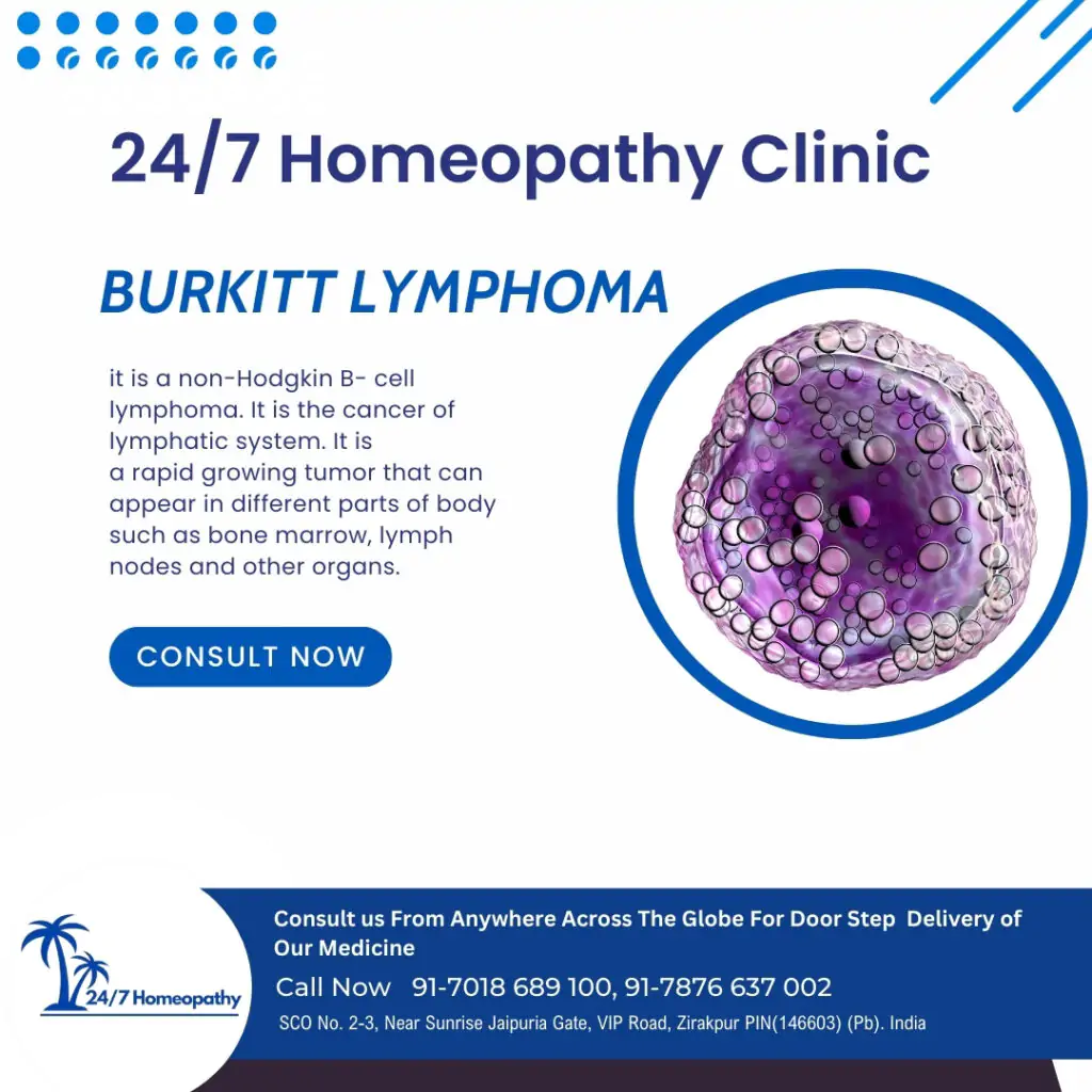 BURKITT LYMPHOMA HOMOEOPATHIC TREATMENT