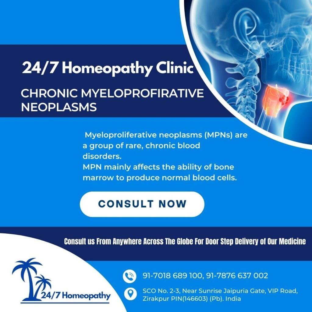 MYELOPROFIRATIVE NEOPLASMS HOMOEOPATHIC TREATMENT