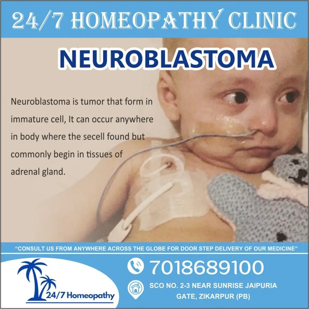 NEUROBLASTOMA symptoms and homeopathy treatment zirakpur 