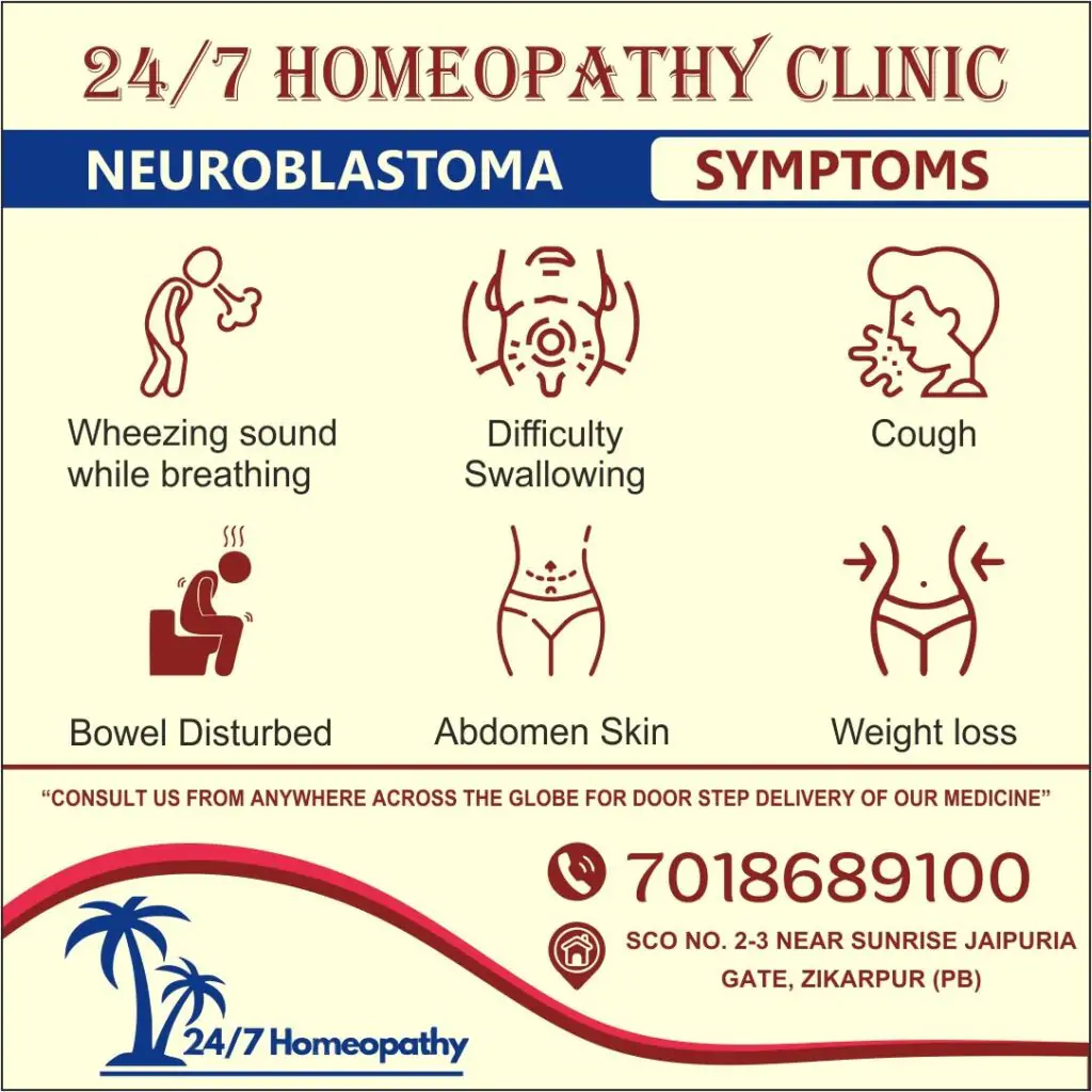 NEUROBLASTOMA symptoms and homeopathy treatment zirakpur