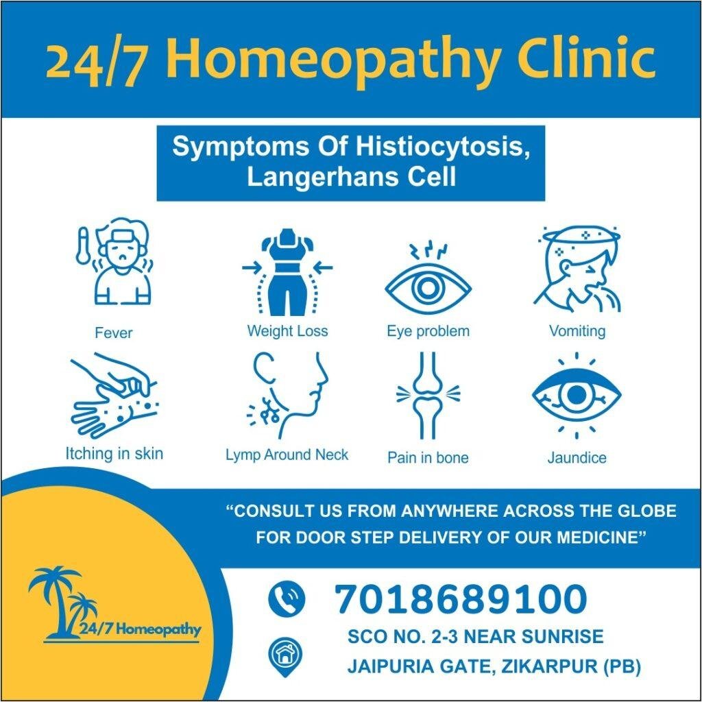 HISTIOCYTOSIS/ LANGERHANS CELL symptoms and homeopathy treatment zirakpur