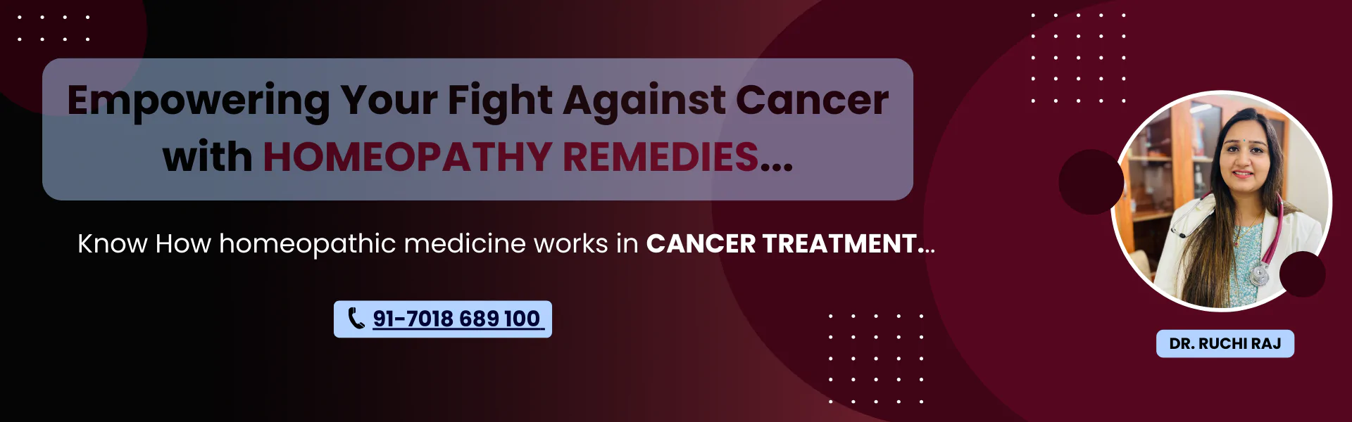 Homeopathy treatment for Cancer
