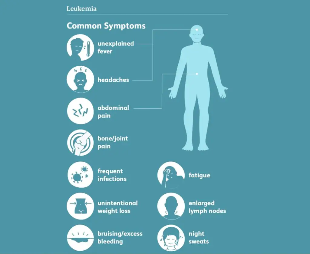 Common symptoms of leukemia