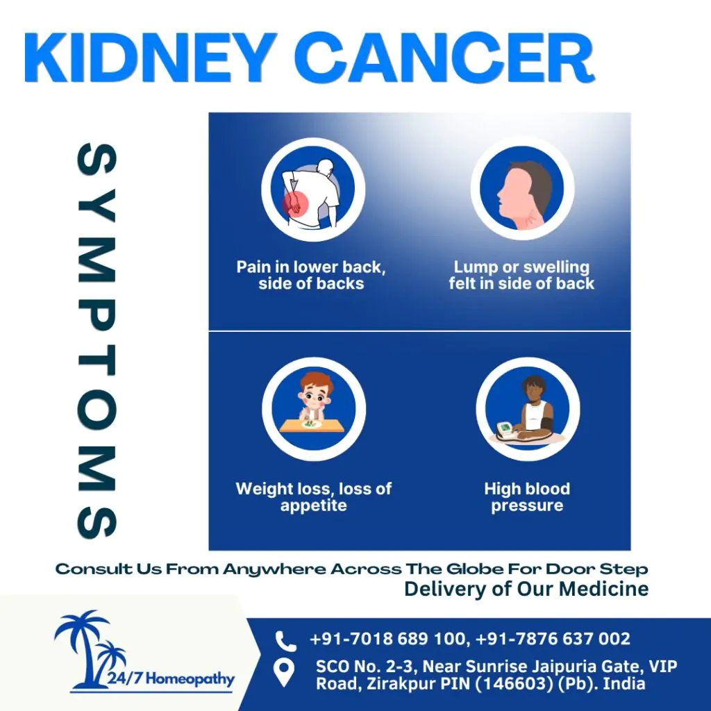 KIDNEY CANCER SYMPTOMS and treatment by Dr Ruchi - Homeopathy clinic zirakpur