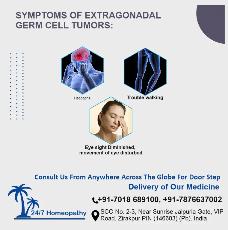 extragondal germ cell tumors symptoms homeopathy treatment